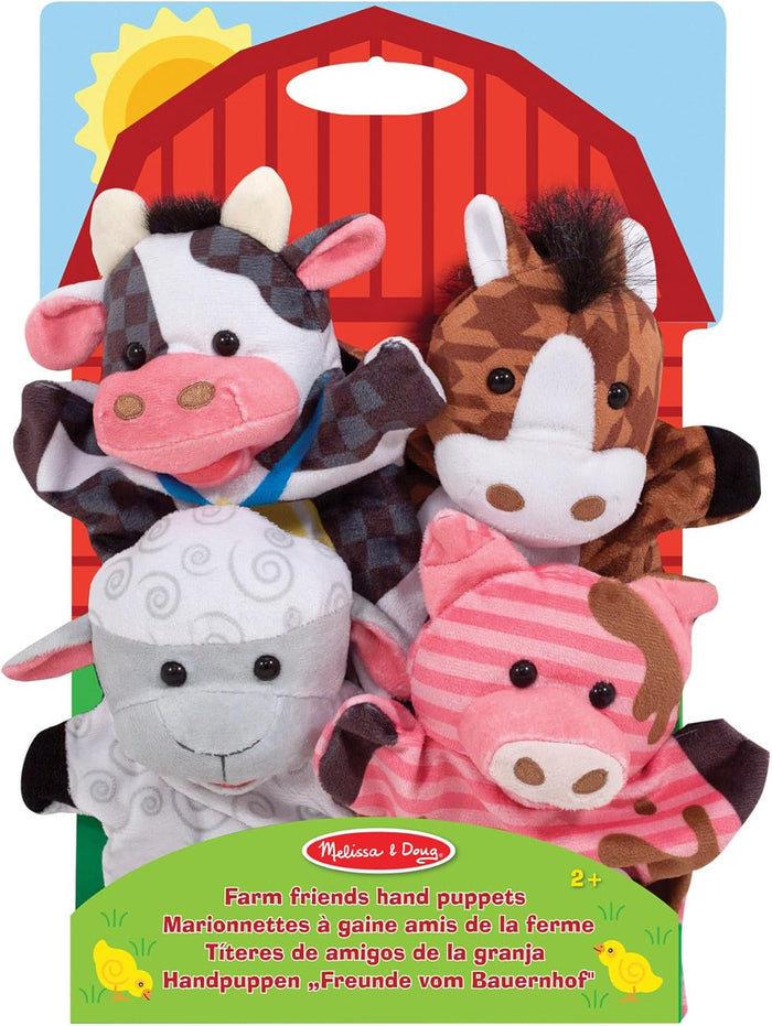 Melissa & Doug - Hand Puppets - Farm Friends