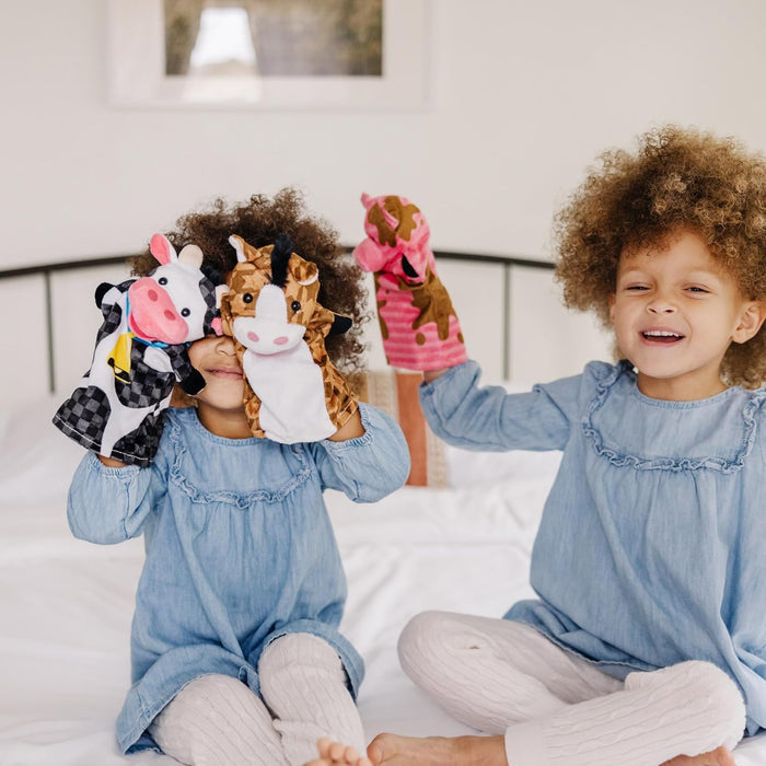 Melissa & Doug - Hand Puppets - Farm Friends