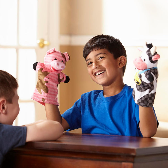 Melissa & Doug - Hand Puppets - Farm Friends