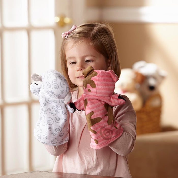 Melissa & Doug - Hand Puppets - Farm Friends
