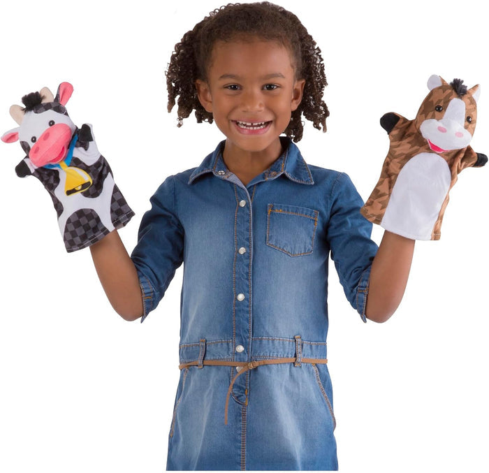 Melissa & Doug - Hand Puppets - Farm Friends