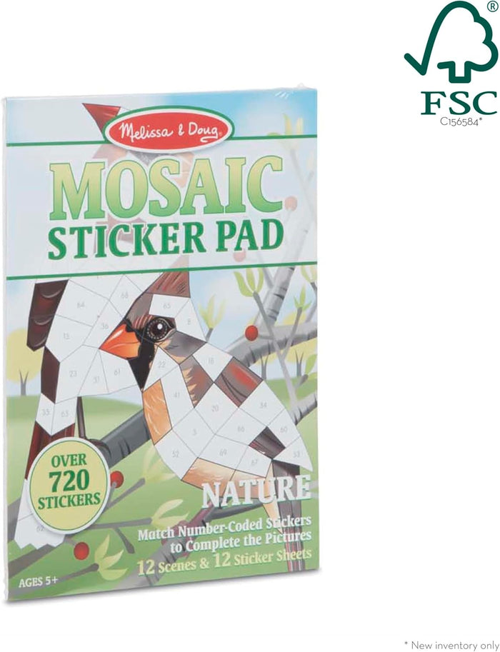 Melissa & Doug - Mosaic Sticker Pad - Nature