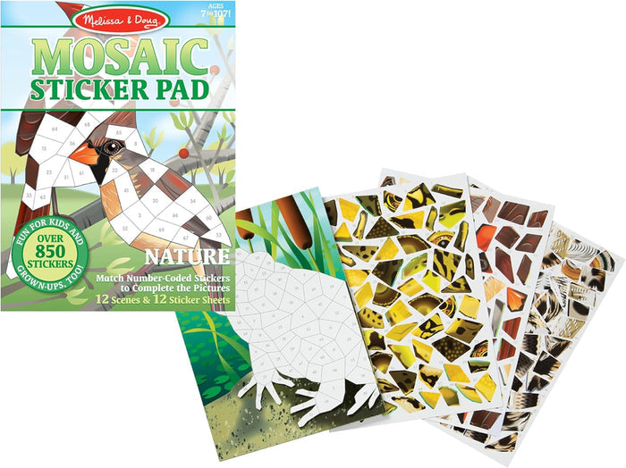 Melissa & Doug - Mosaic Sticker Pad - Nature
