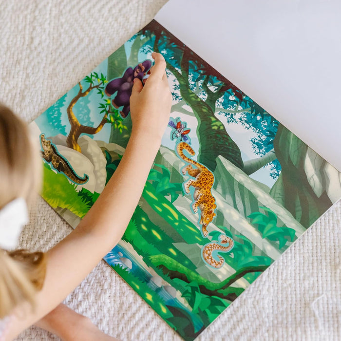 Melissa & Doug - Reusable Sticker Pad - Jungle & Savanna
