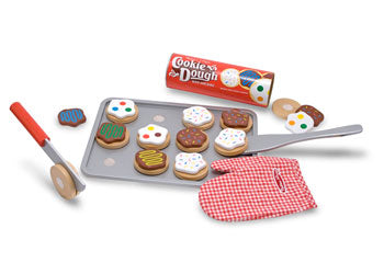 Melissa & Doug - Wooden Slice And Bake Cookie Set