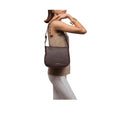 Melo 04 Brown Leather Shoulder Bag