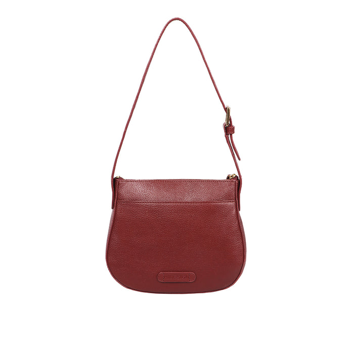 Melo 04 Red Leather Shoulder Bag