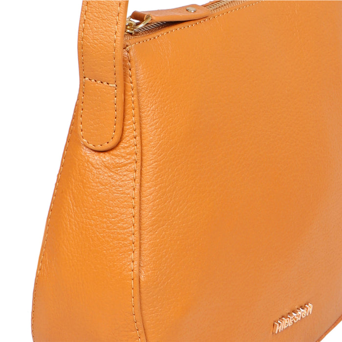 Melo 04 Yellow Leather Shoulder Bag