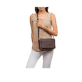 Melo 05 Brown Leather Crossbody