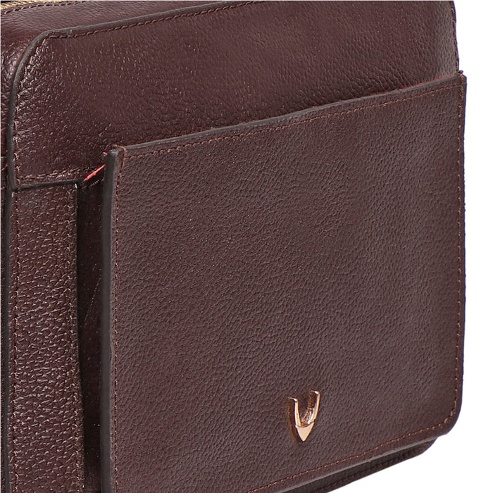 Melo 05 Brown Leather Crossbody