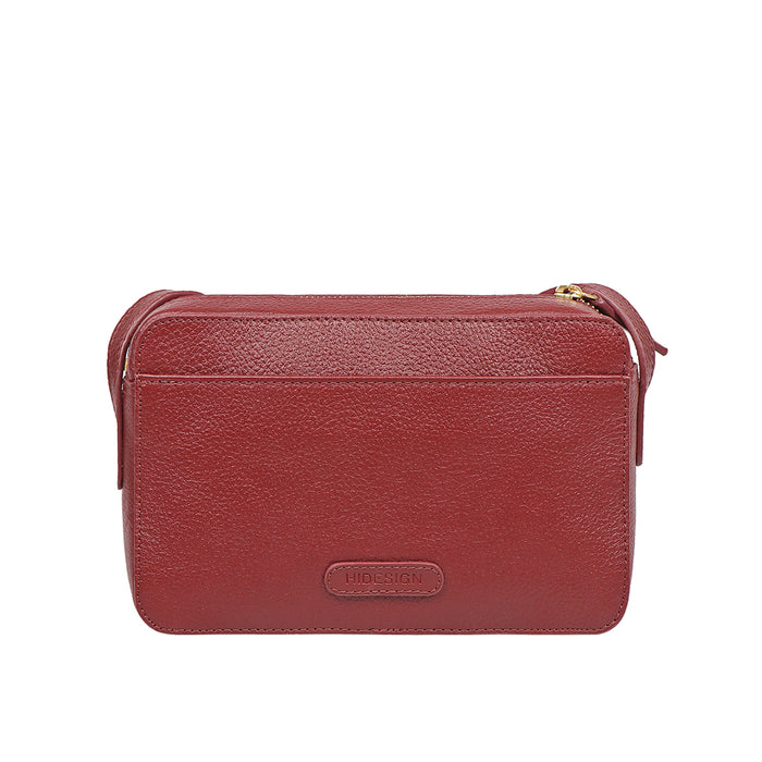 Melo 05 Red Leather Crossbody