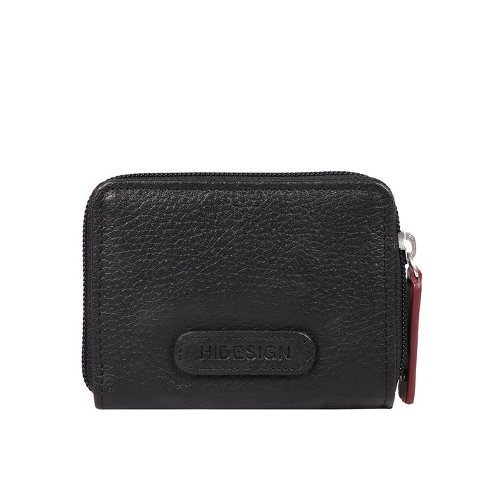 Mendoza W3 Black Leather Pocket Wallet