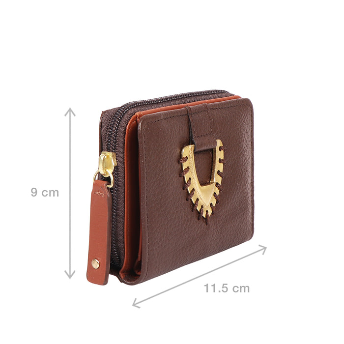Mendoza W3 Brown Leather Pocket Wallet