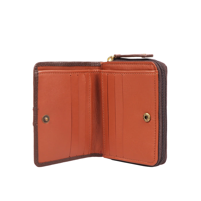 Mendoza W3 Brown Leather Pocket Wallet