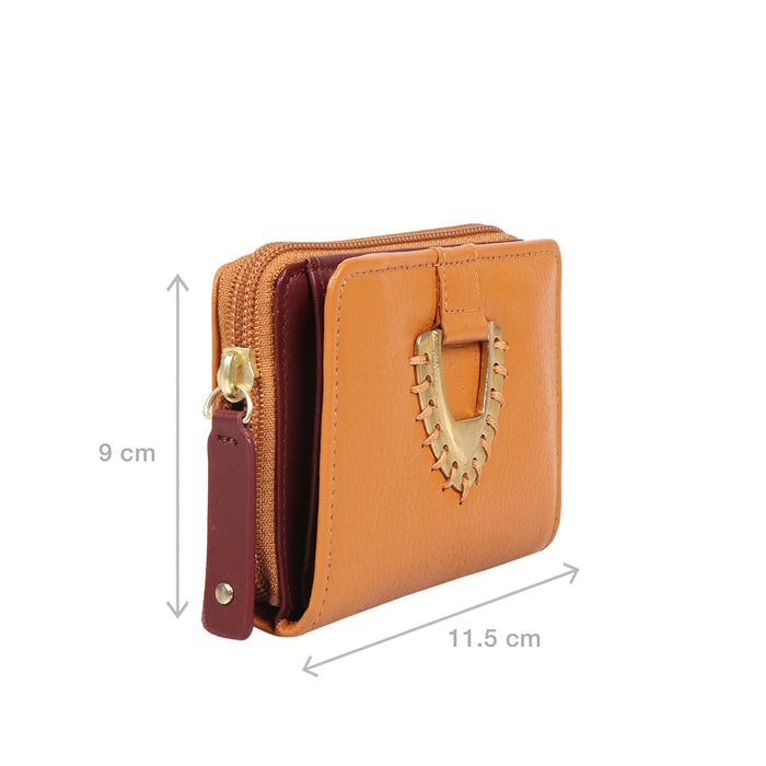 Mendoza W3 Yellow Leather Pocket Wallet