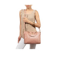 Meredith 01 Pink Leather Crossbody