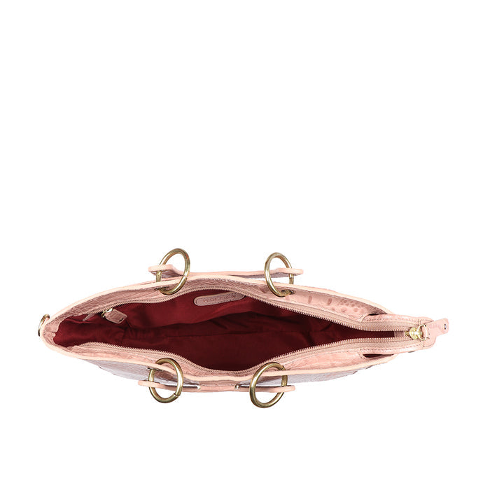 Meredith 01 Pink Leather Crossbody