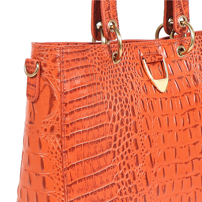 Meredith 01 Red Leather Crossbody