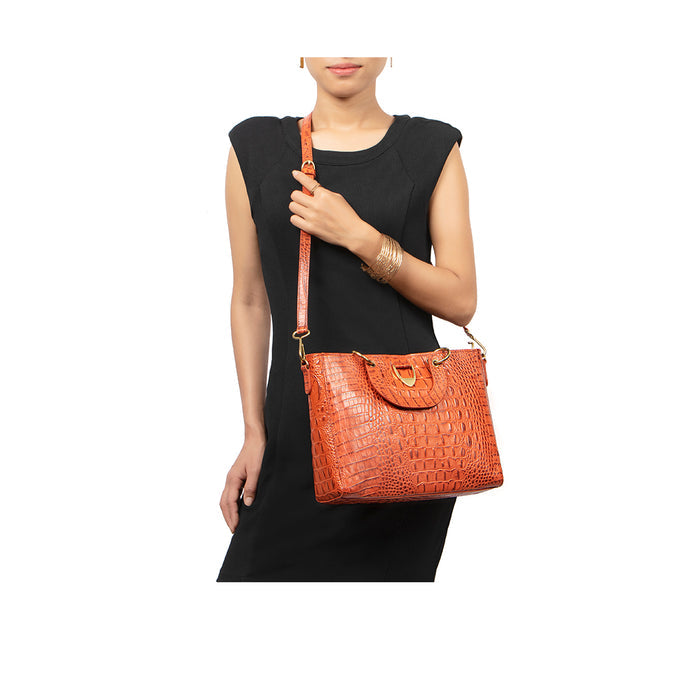 Meredith 01 Red Leather Crossbody