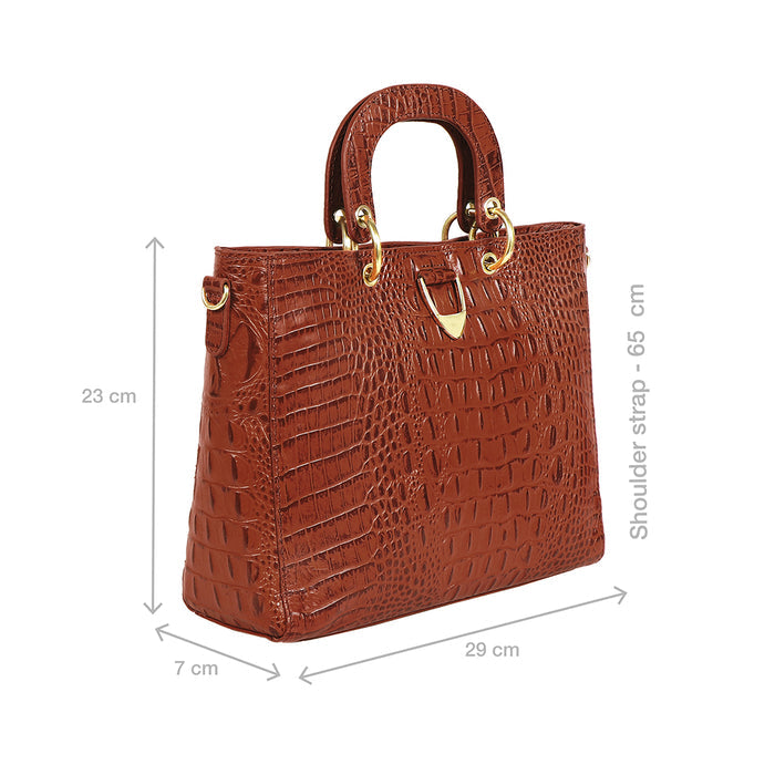 Meredith 01 Tan Leather Crossbody
