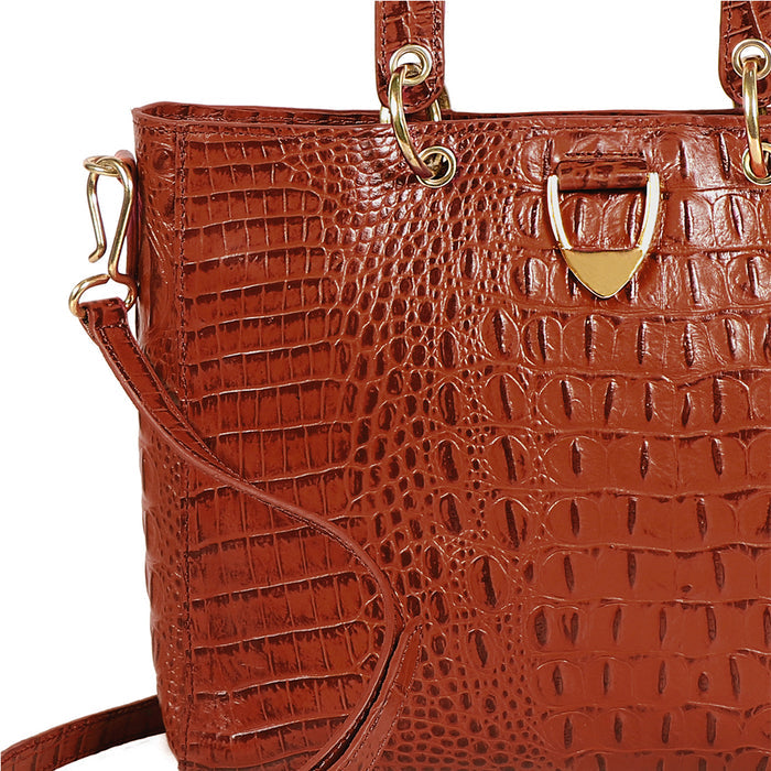 Meredith 01 Tan Leather Crossbody