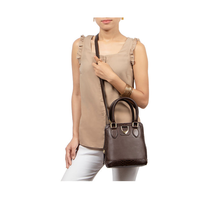 Meredith 02 Brown Leather Crossbody