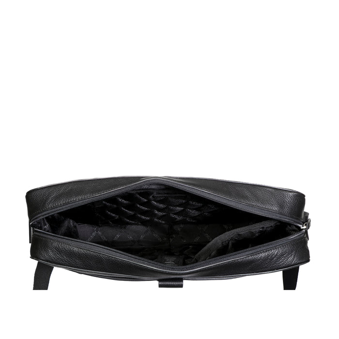 Messi 01 Sb Black Leather  Crossbody