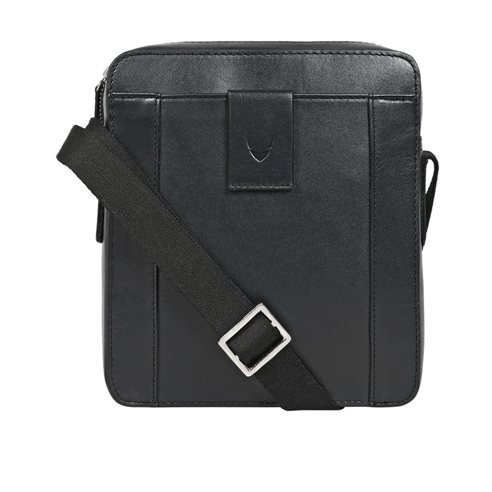 Messi 02 Sb Black Leather  Crossbody