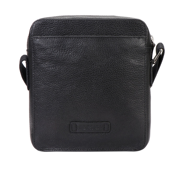 Messi 02 Sb Black Leather  Crossbody