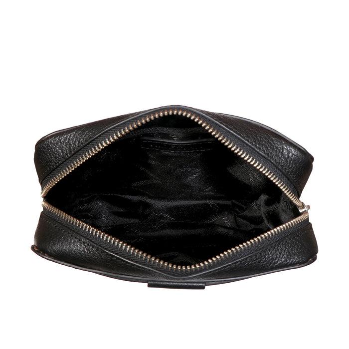 Messi 02 Sb Black Leather  Crossbody