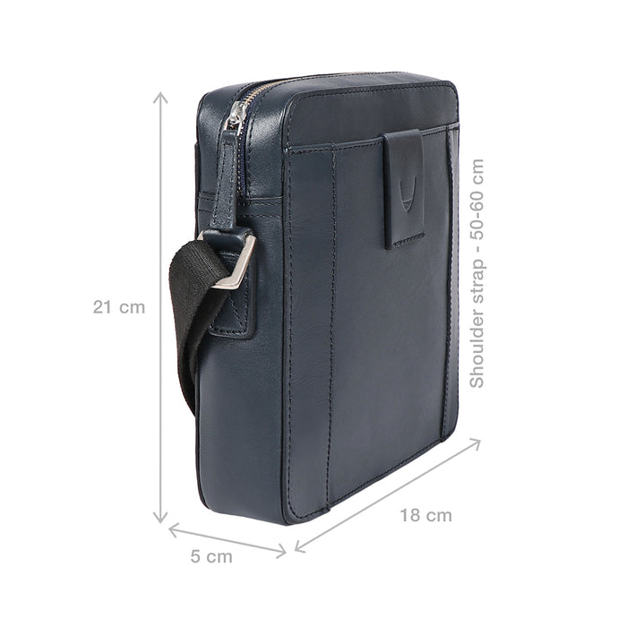 Messi 02 Sb Blue Leather  Crossbody