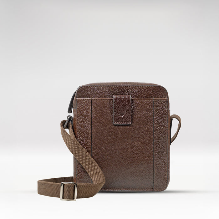 Messi 02 Sb Brown Leather  Crossbody