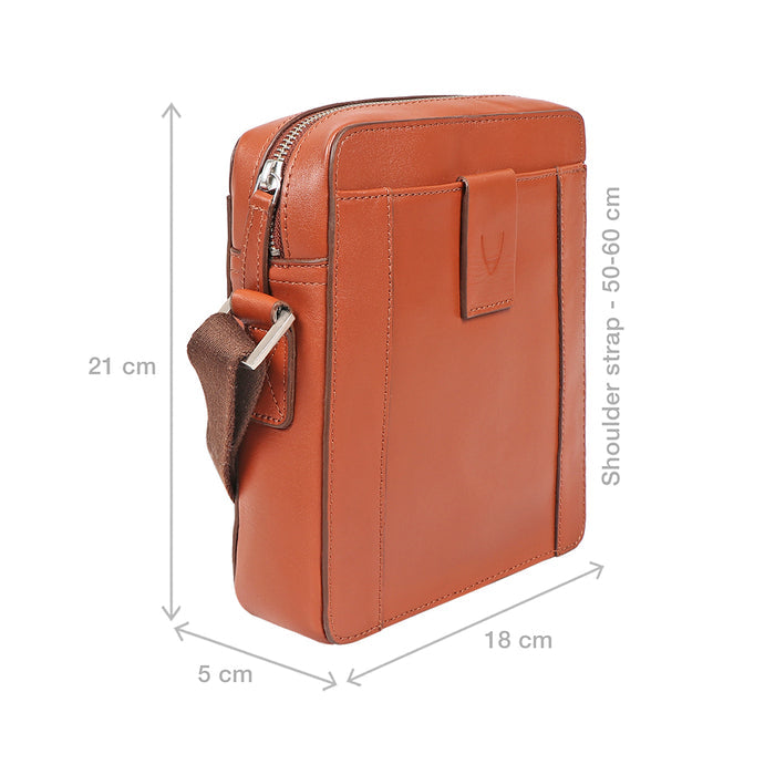 Messi 02 Sb Tan Leather  Crossbody