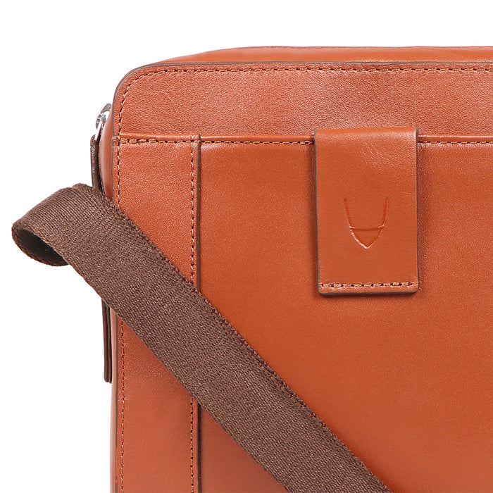 Messi 02 Sb Tan Leather  Crossbody
