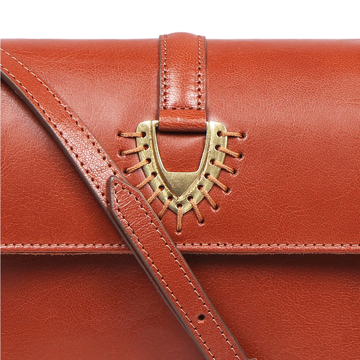 Meudoza 02 Tan Leather Crossbody
