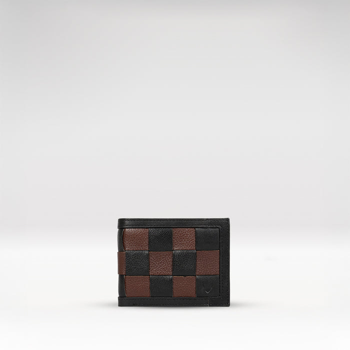 Mezcal W2 Black Leather Bi-Fold Wallet