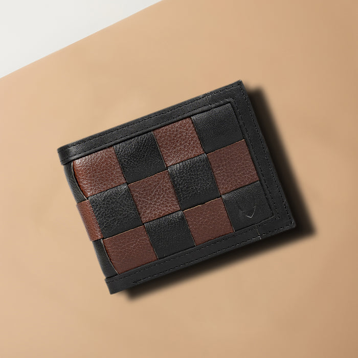 Mezcal W2 Black Leather Bi-Fold Wallet