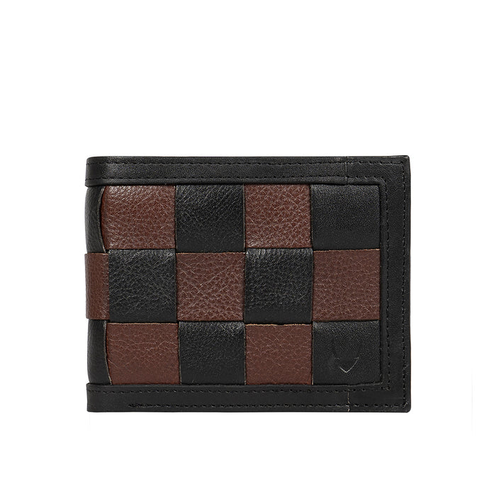 Mezcal W2 Black Leather Bi-Fold Wallet