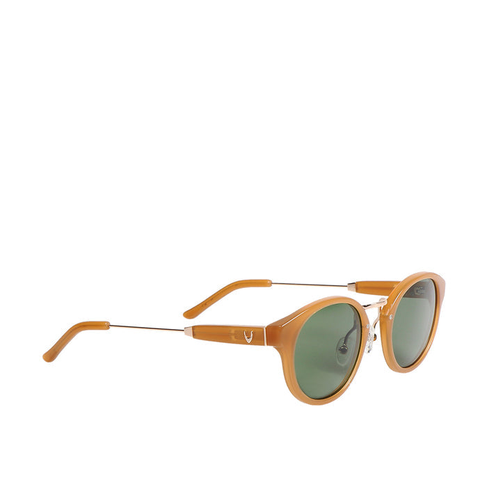Miami Women's Brown Round Sunglasses
