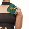 Milos W4 Green Leather Bi-Fold Wallet
