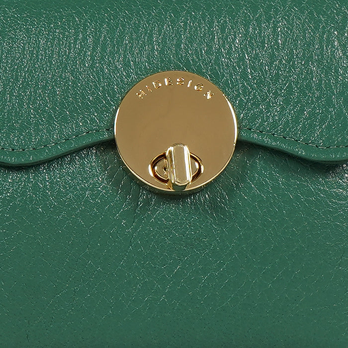 Milos W4 Green Leather Bi-Fold Wallet