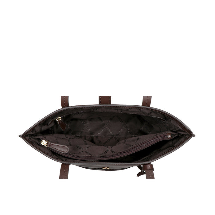 Molokini 05 Brown Leather Tote Bag