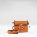Moon 01 Tan Leather Sling Bag