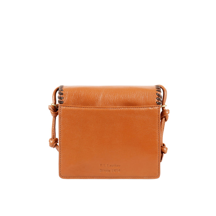 Moon 01 Tan Leather Sling Bag