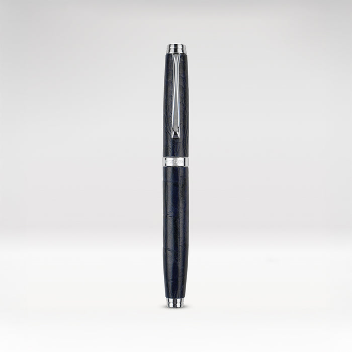Moritz Blue Leather Fountain Pen