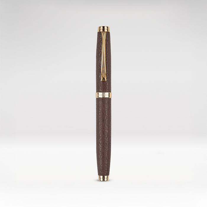 Moritz Brown Leather Fountain Pen