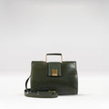 Mosaic 01 Green Leather Sling Bag
