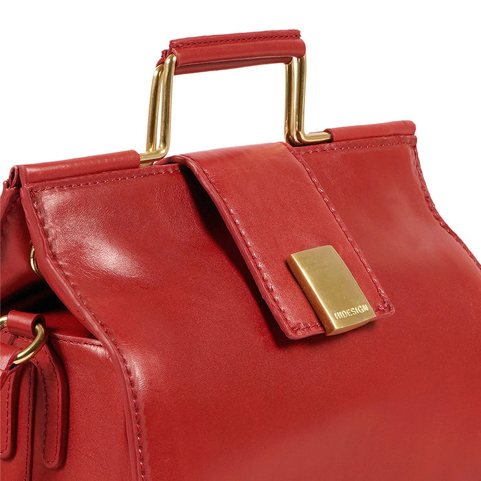 Mosaic 01 Red Leather Sling Bag