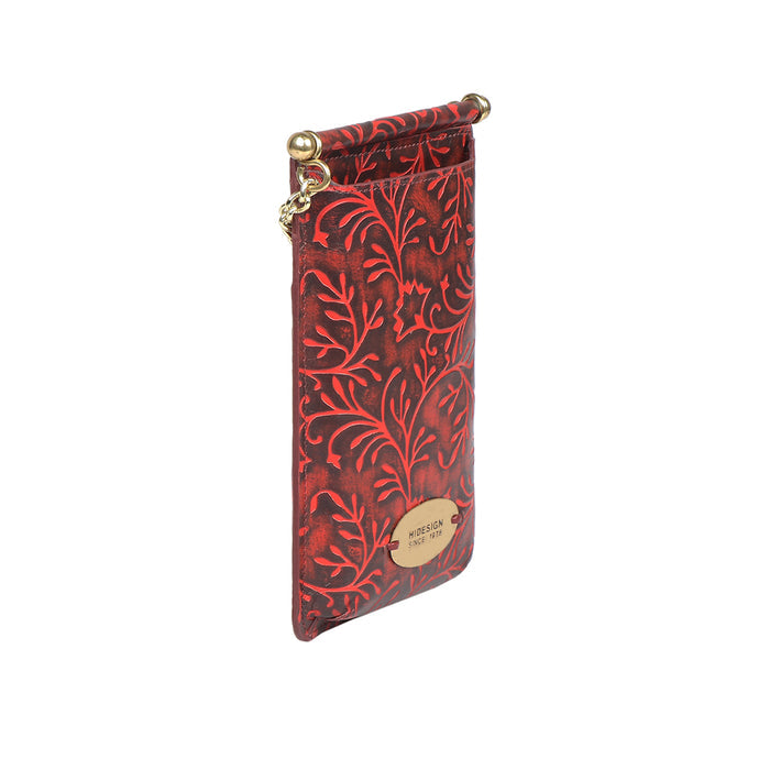 Mykonos Red Leather Sling Bag