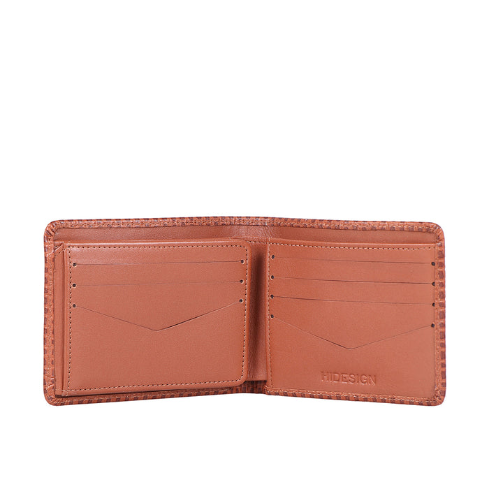 Namibia Sb Tan Leather Bi-Fold Wallet